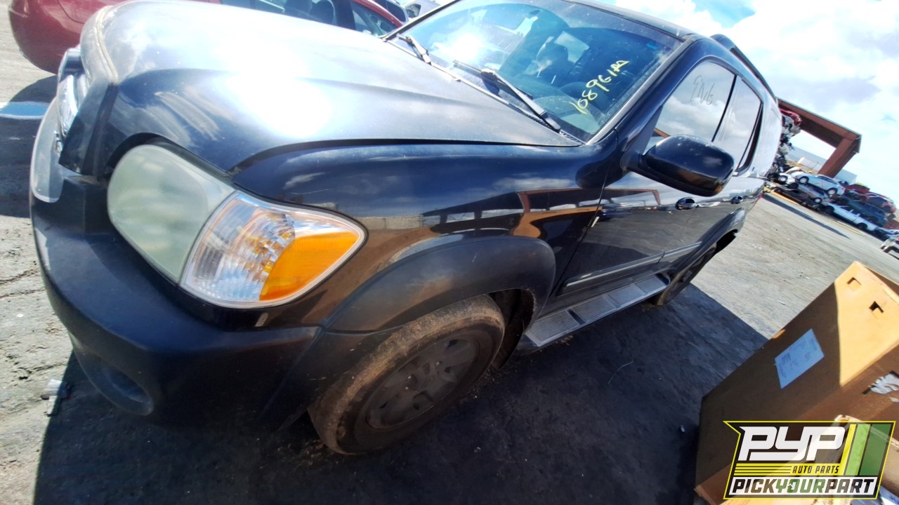2005 TOYOTA SEQUOIA partes disponibles