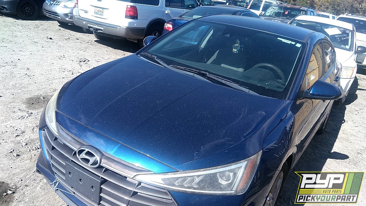 2019 HYUNDAI ELANTRA partes disponibles