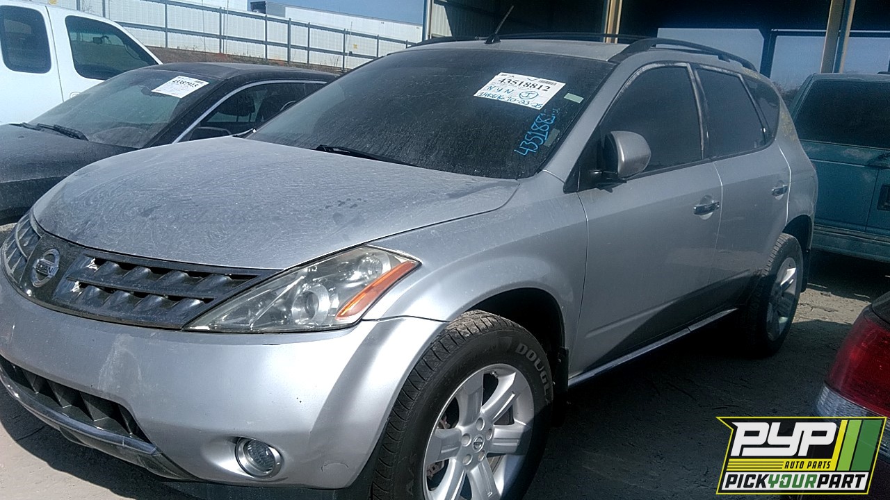 2007 NISSAN MURANO available for parts