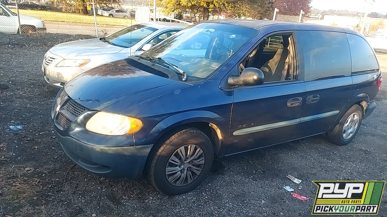2001 DODGE CARAVAN available for parts