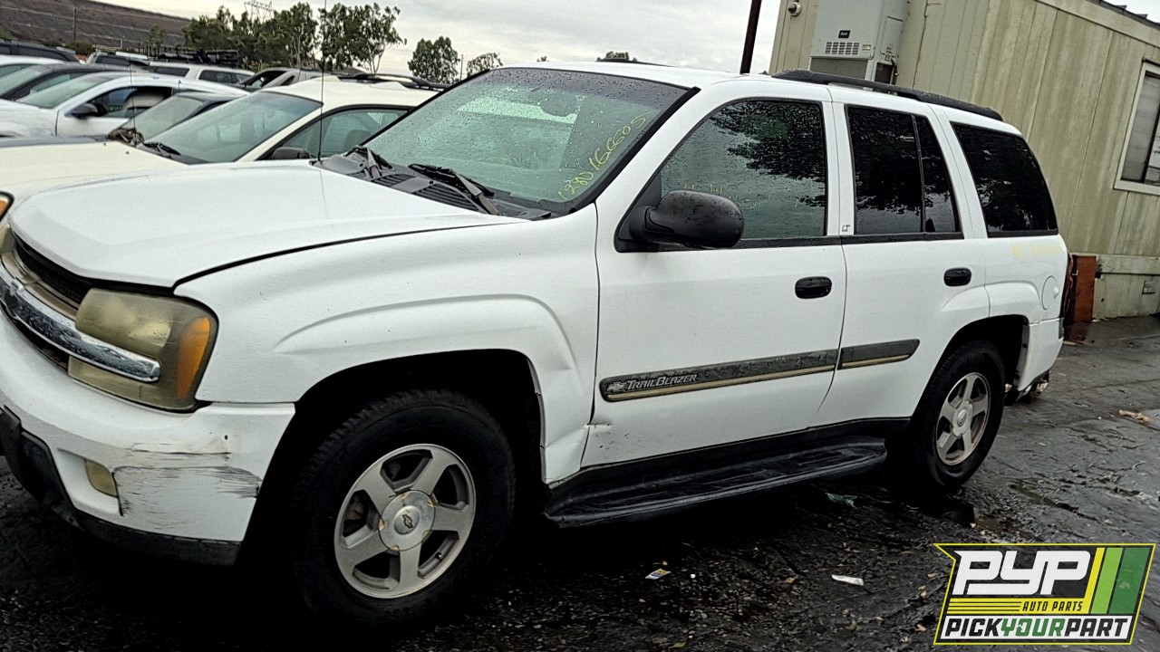 2002 CHEVROLET TRAILBLAZER partes disponibles