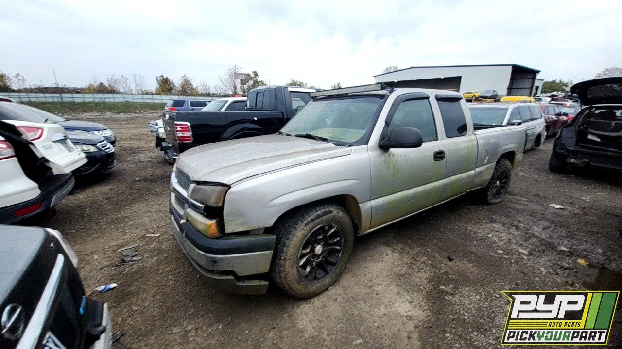 2004 CHEVROLET SILVERADO 1500 partes disponibles
