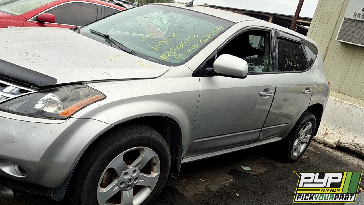 2005 NISSAN MURANO available for parts