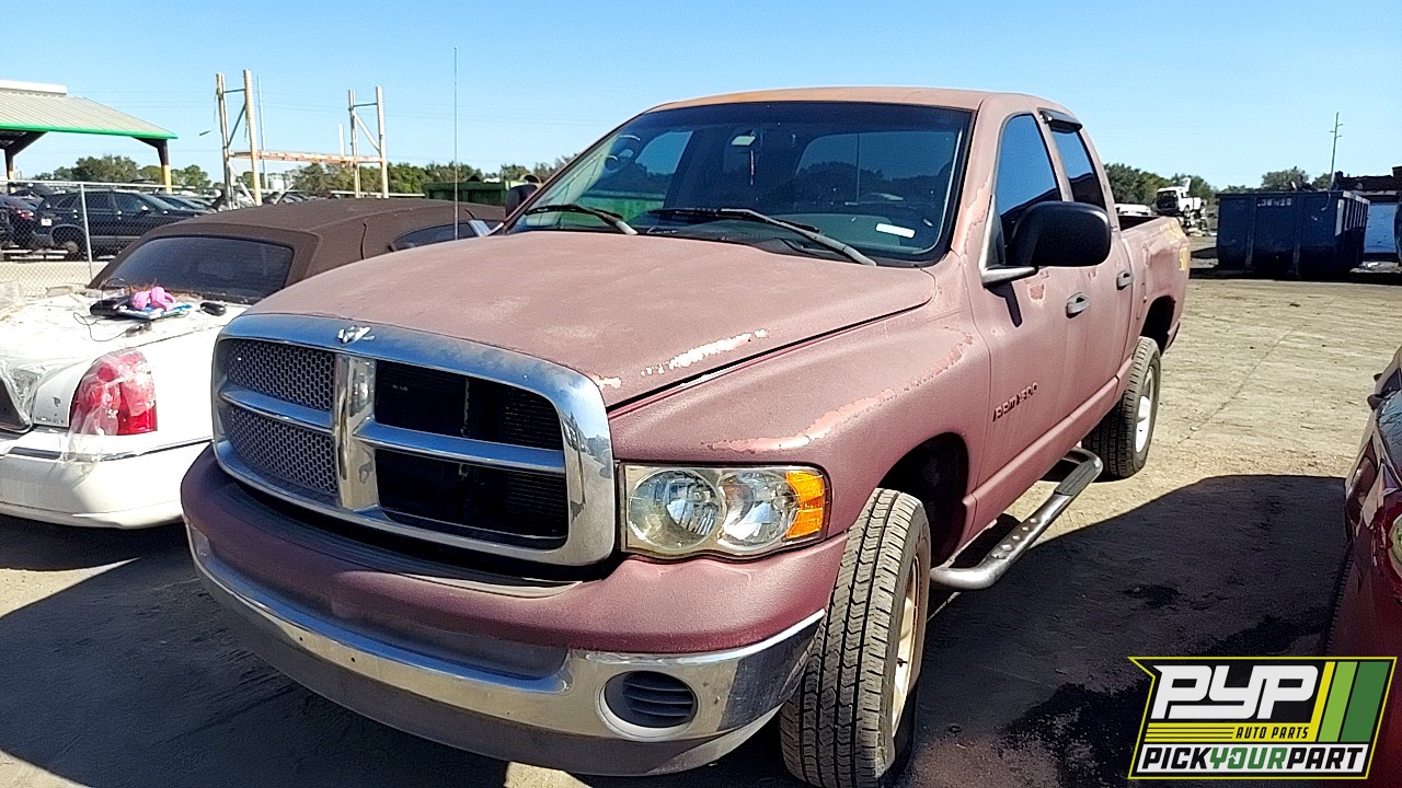 2002 DODGE RAM 1500 available for parts