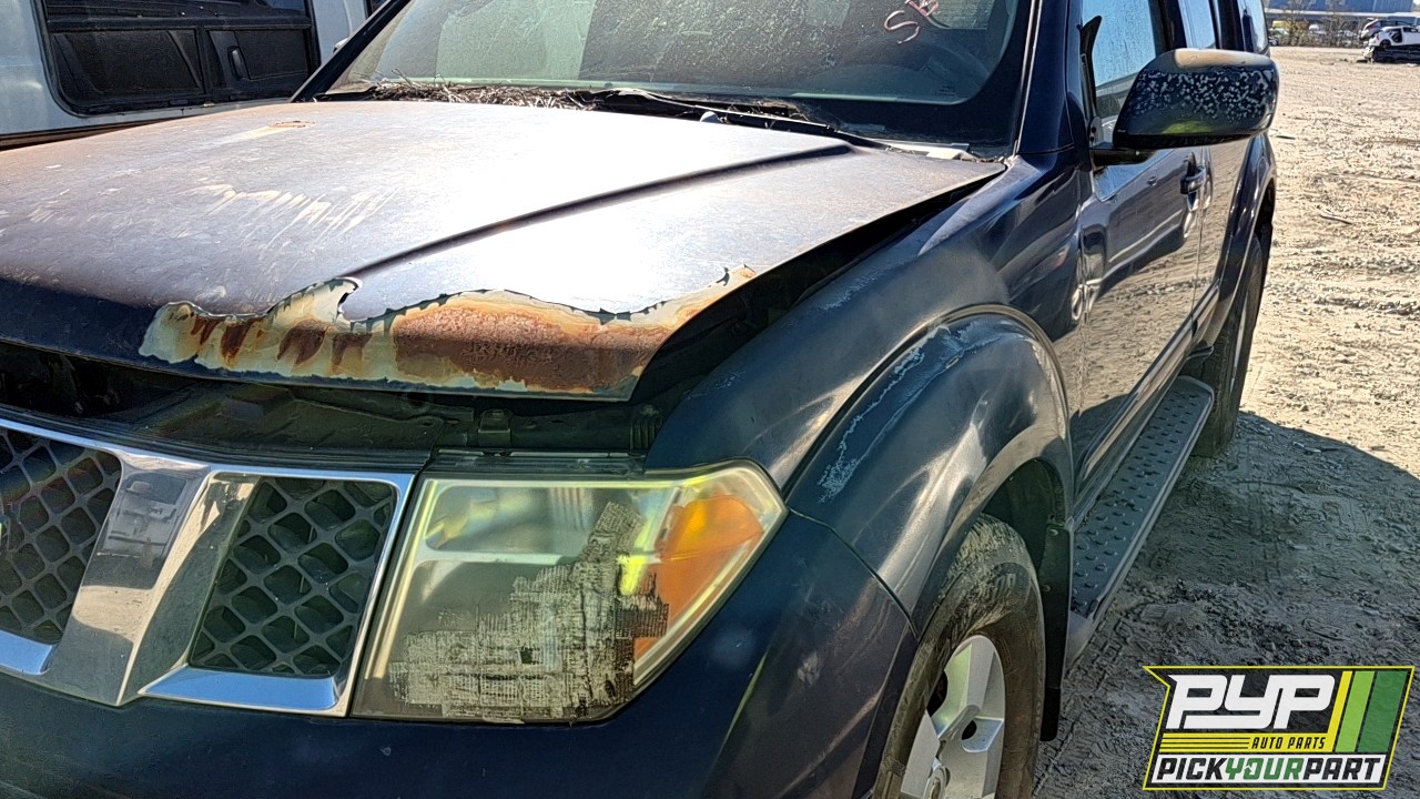 2007 NISSAN PATHFINDER partes disponibles