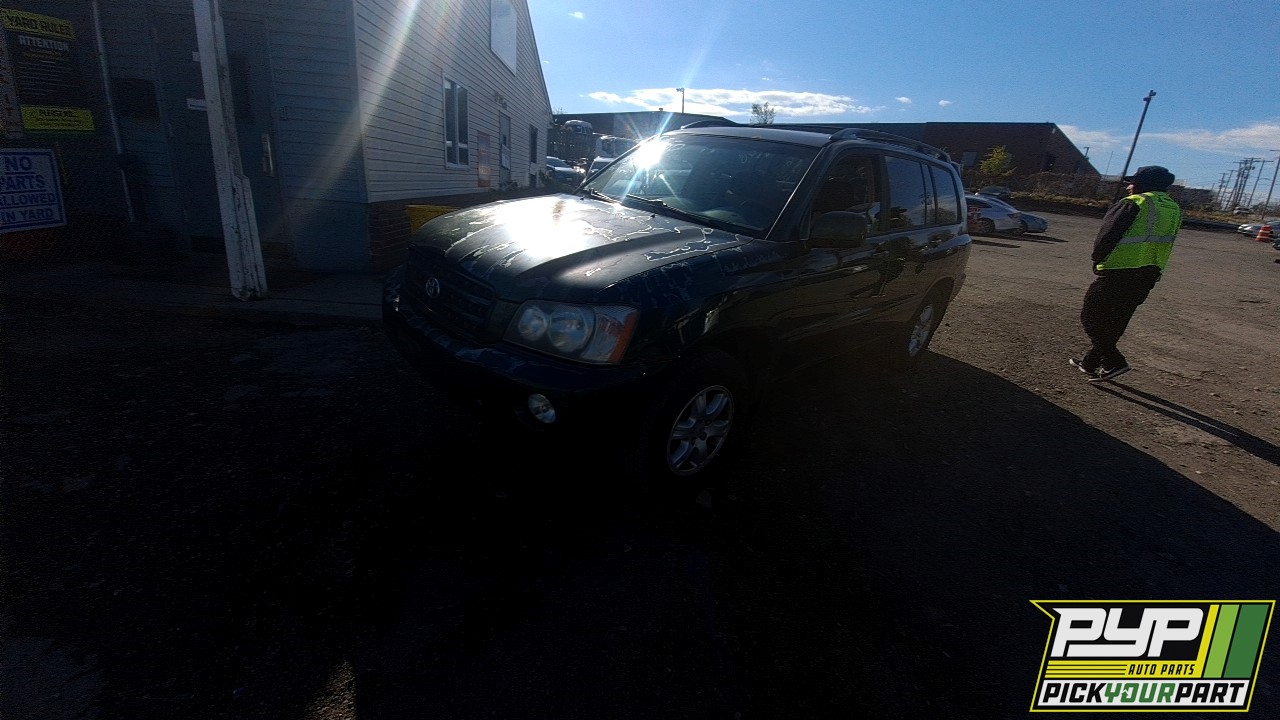 2003 TOYOTA HIGHLANDER available for parts