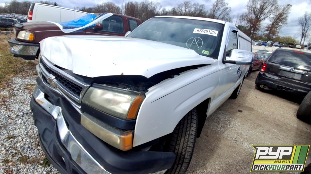 2007 CHEVROLET SILVERADO 1500 CLASSIC partes disponibles
