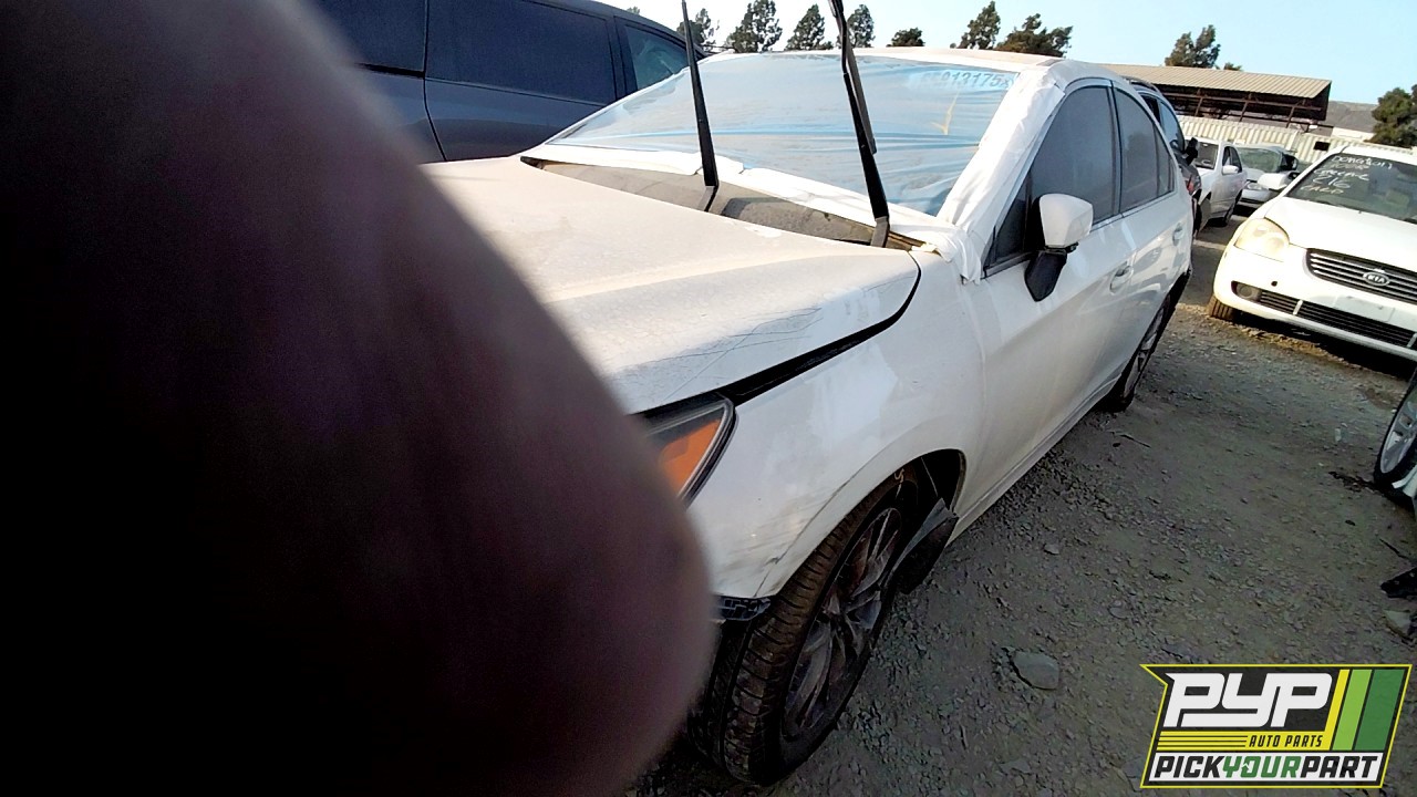 2016 SUBARU LEGACY partes disponibles