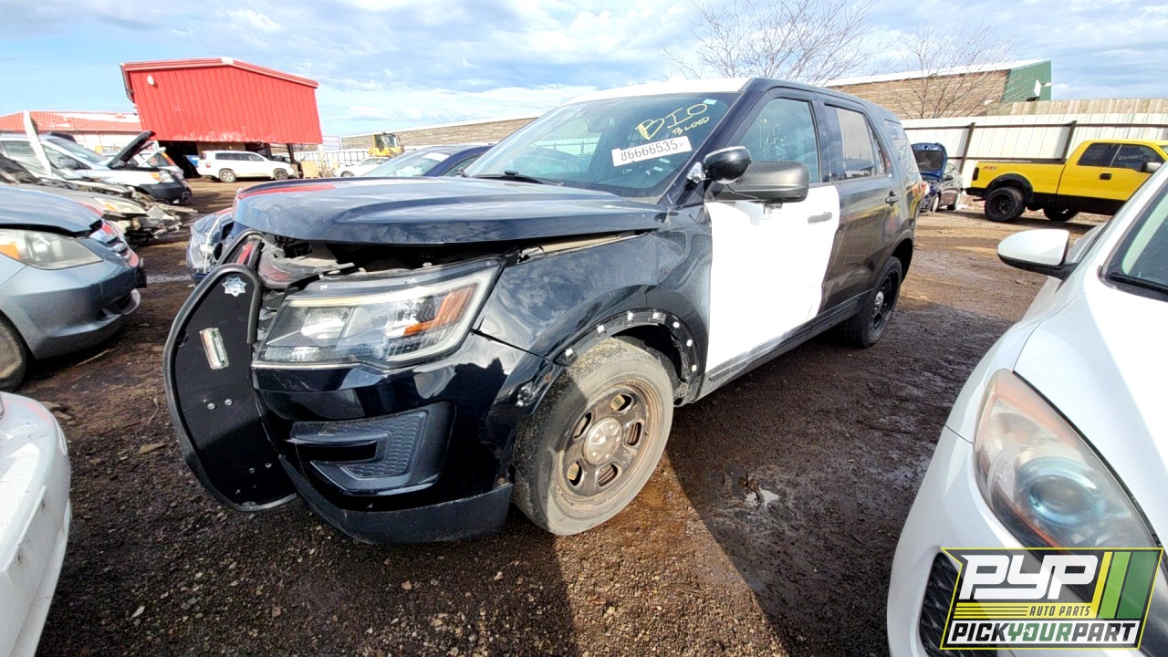2017 FORD POLICE INTERCEPTOR UTILITY available for parts