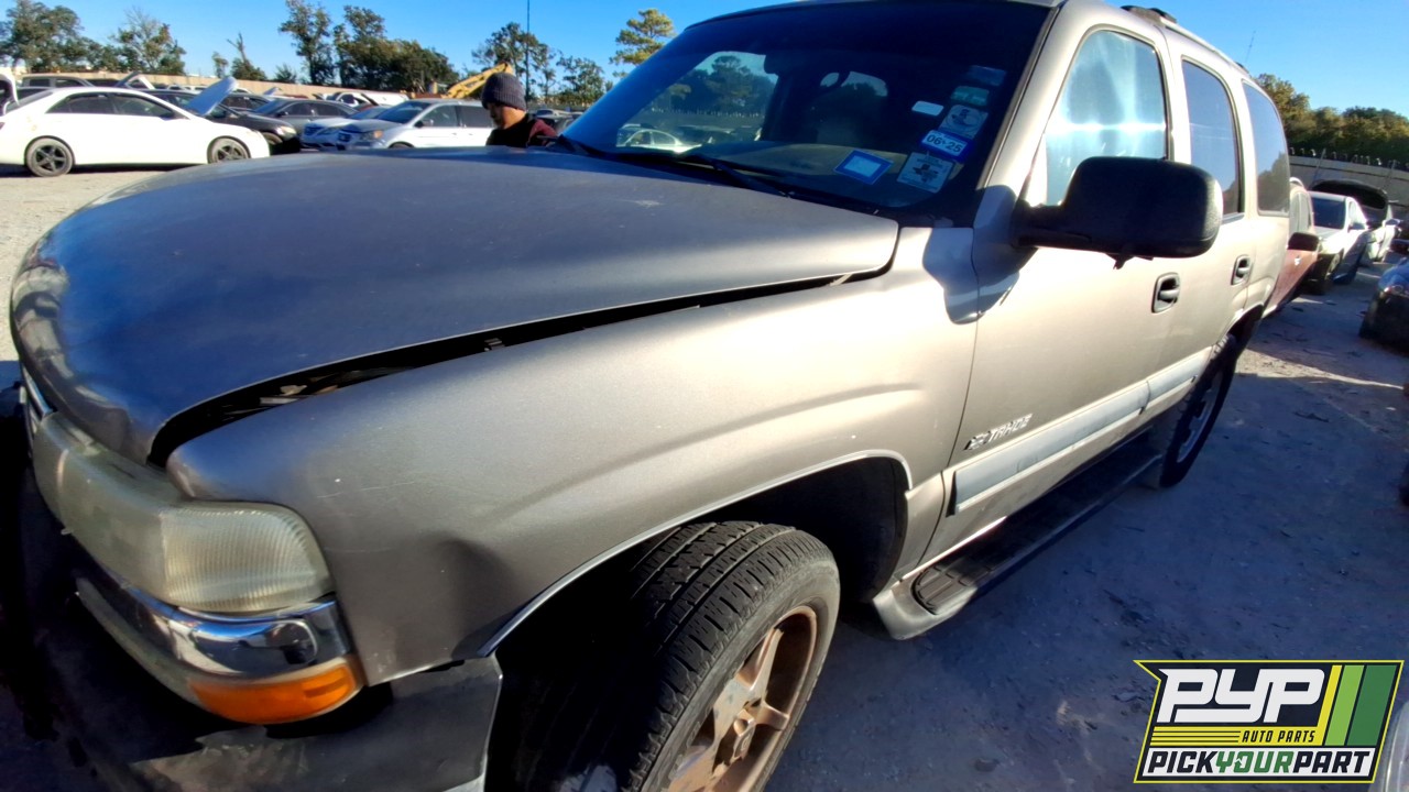 2002 CHEVROLET TAHOE partes disponibles