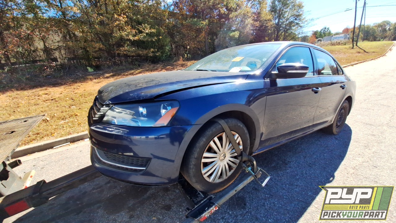 2014 VOLKSWAGEN PASSAT partes disponibles
