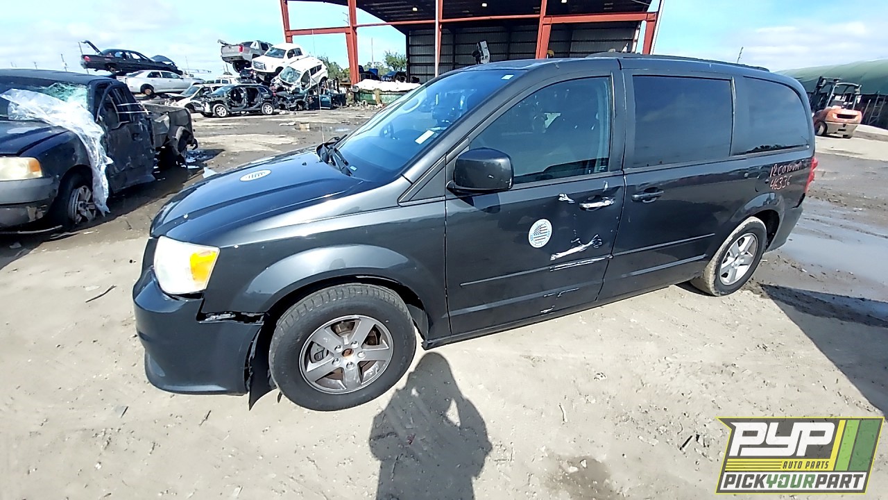 2012 DODGE GRAND CARAVAN partes disponibles
