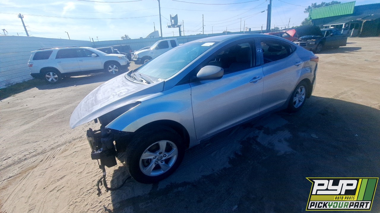 2014 HYUNDAI ELANTRA partes disponibles