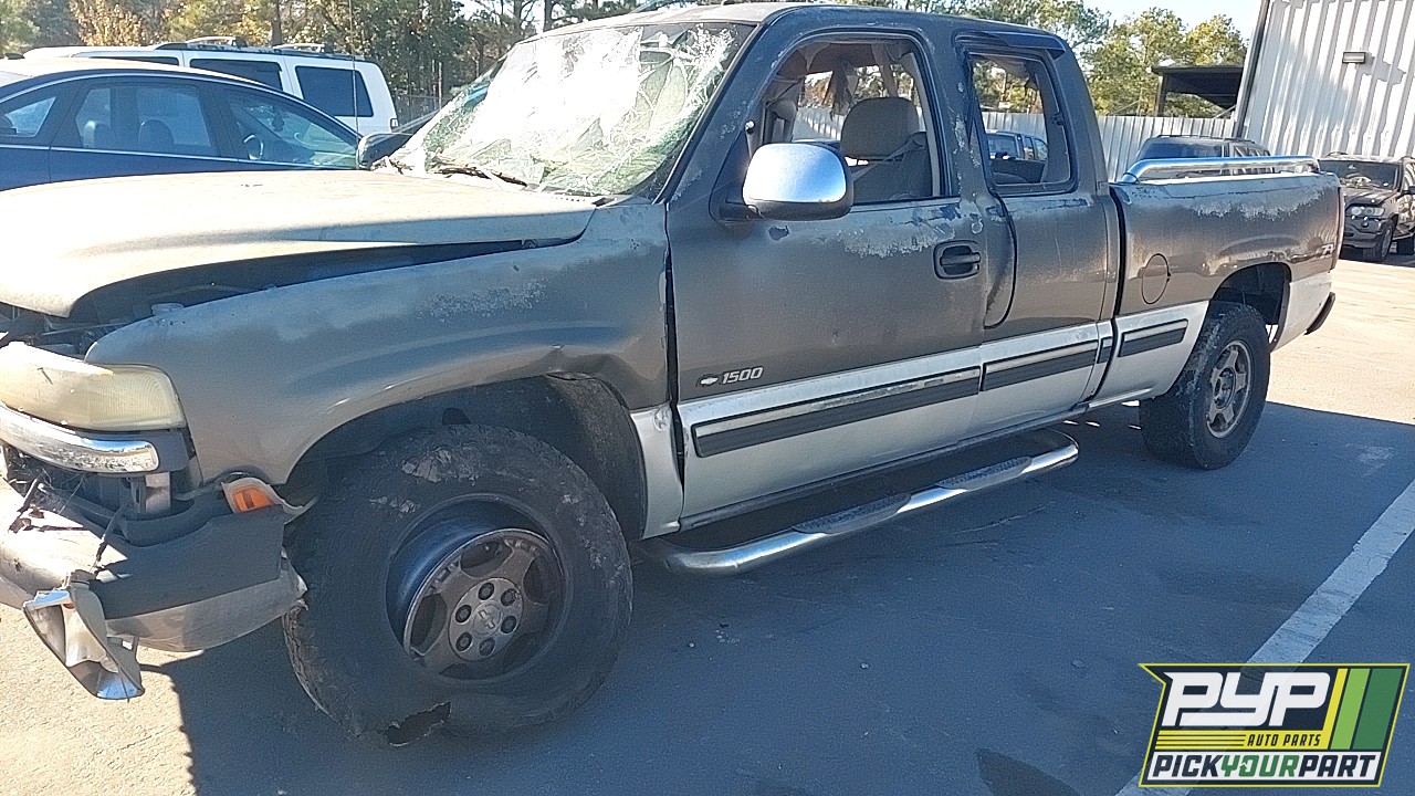 2002 CHEVROLET SILVERADO 1500 available for parts