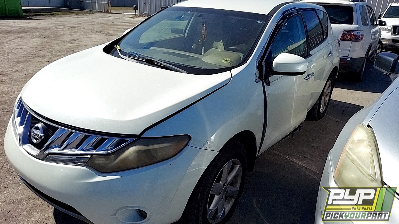 2009 NISSAN MURANO partes disponibles