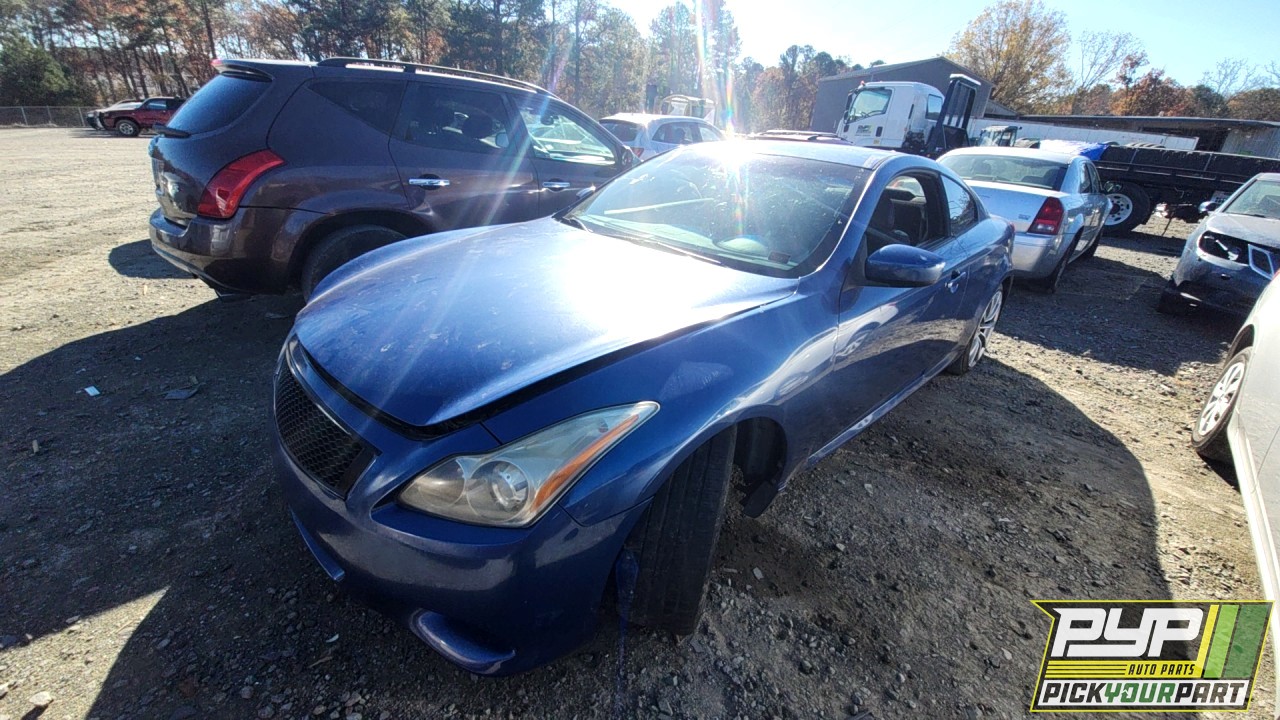 2008 INFINITI G37 partes disponibles