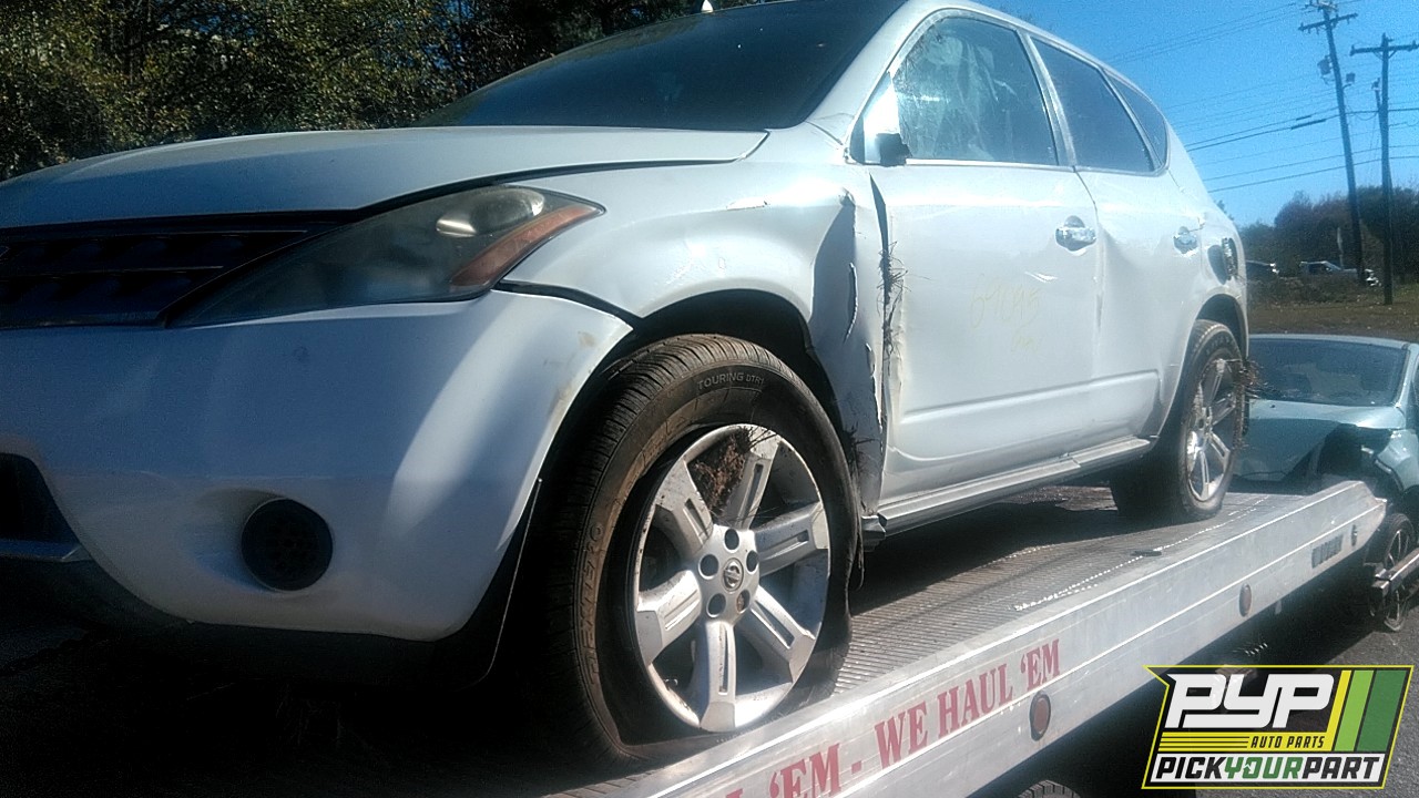 2007 NISSAN MURANO partes disponibles