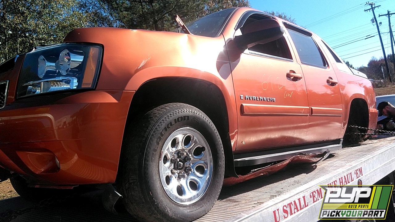 2008 CHEVROLET AVALANCHE partes disponibles