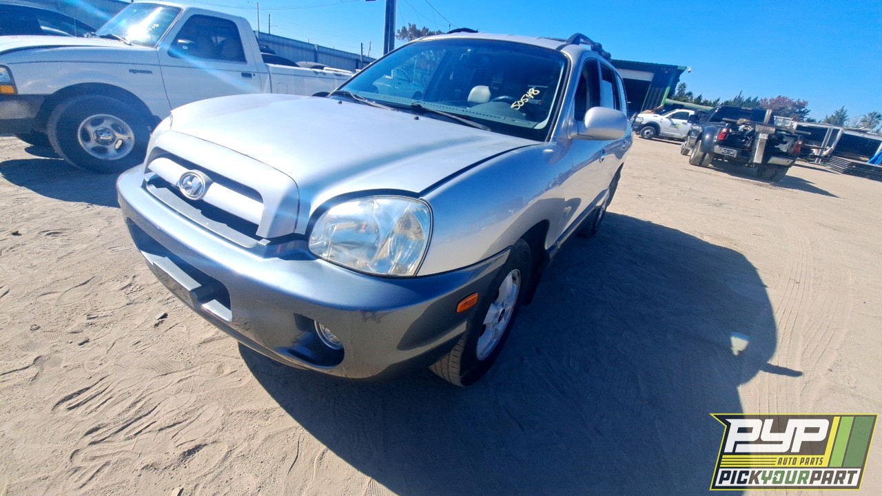 2006 HYUNDAI SANTA FE partes disponibles