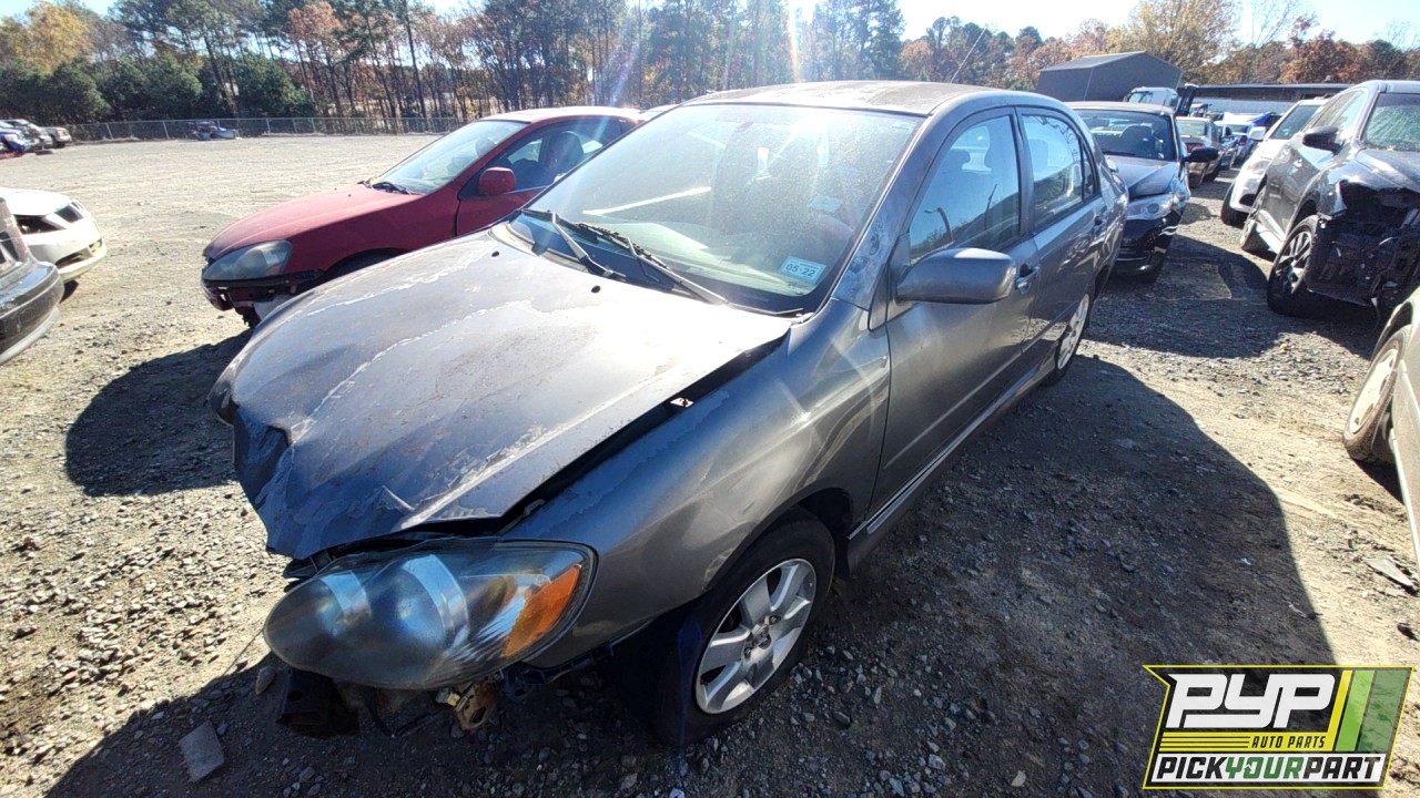 2008 TOYOTA COROLLA available for parts