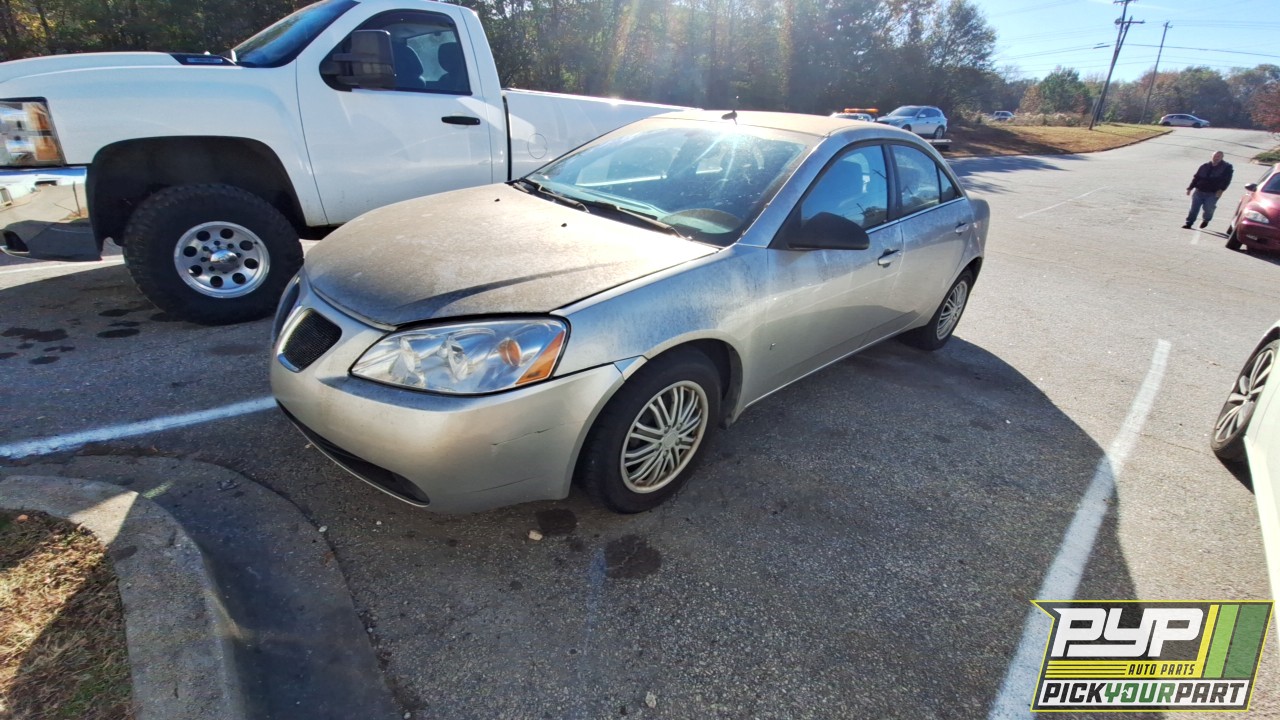 2008 PONTIAC G6 available for parts