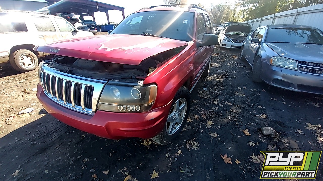 2004 JEEP GRAND CHEROKEE available for parts