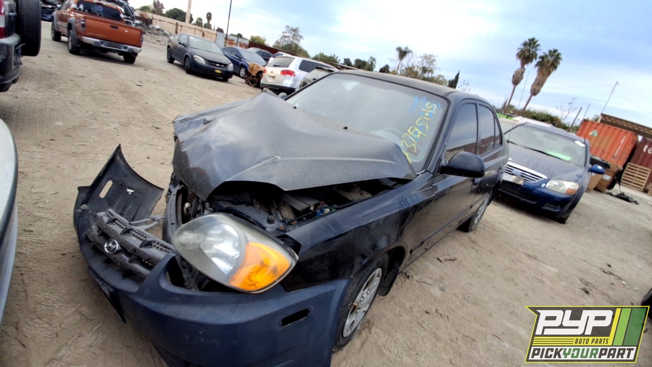 2005 HYUNDAI ACCENT partes disponibles