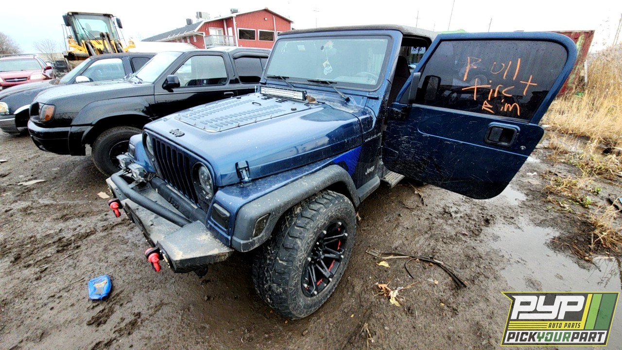 2000 JEEP WRANGLER partes disponibles