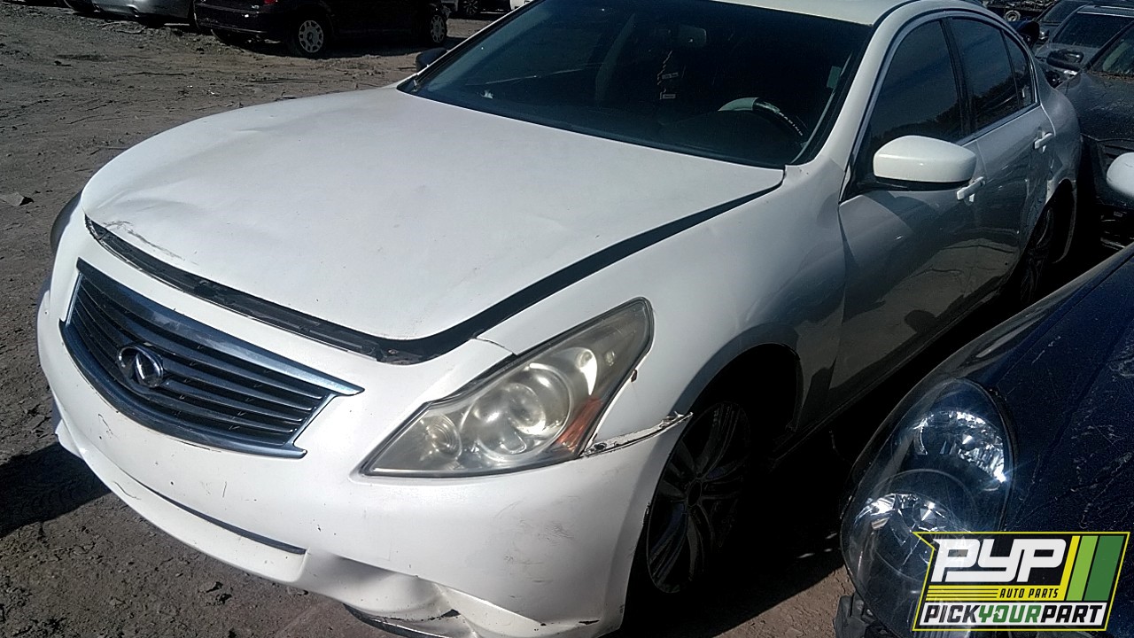 2013 INFINITI G37 partes disponibles
