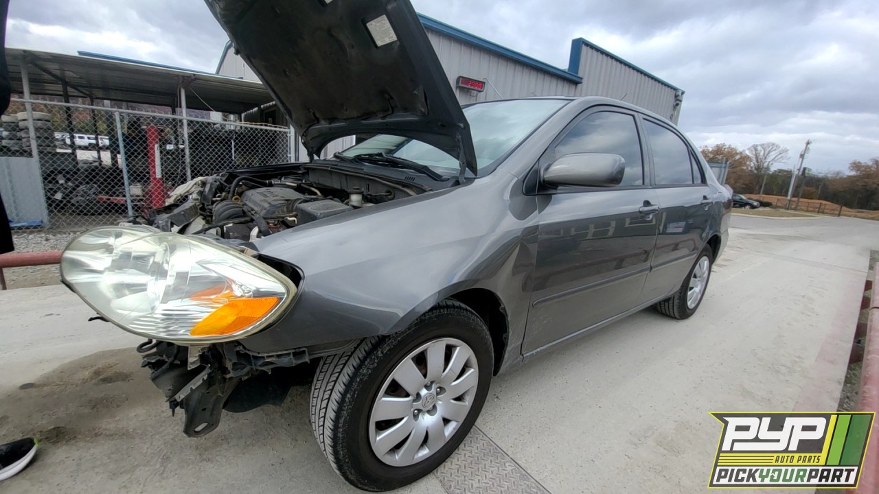 2007 TOYOTA COROLLA partes disponibles