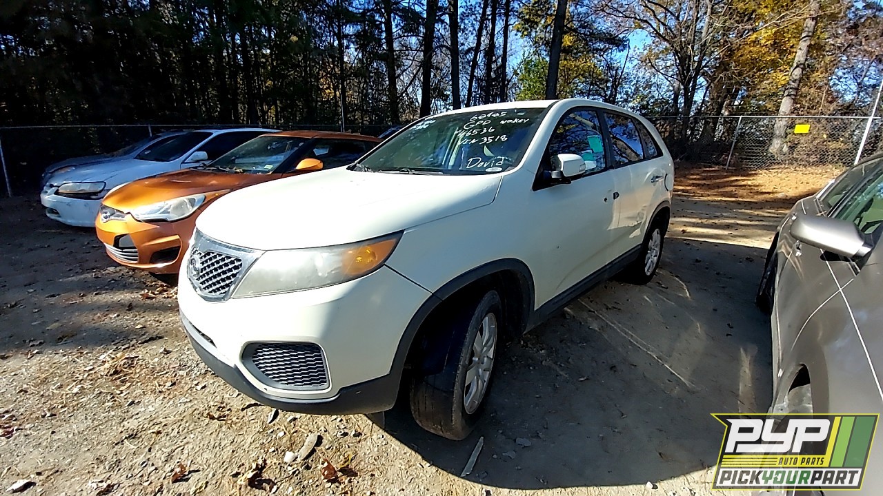 2011 KIA SORENTO partes disponibles