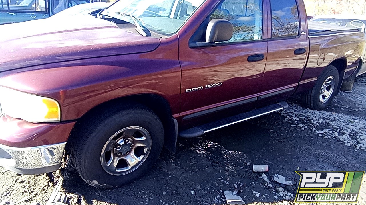 2002 DODGE RAM 1500 available for parts