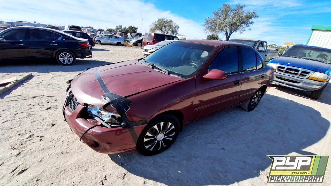 2004 NISSAN SENTRA available for parts
