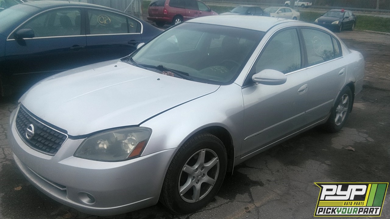2006 NISSAN ALTIMA partes disponibles