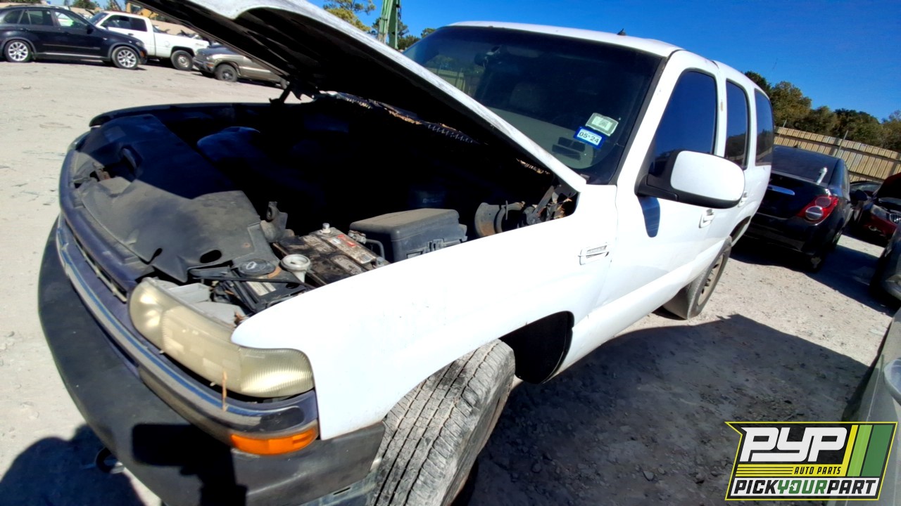 2002 CHEVROLET TAHOE partes disponibles