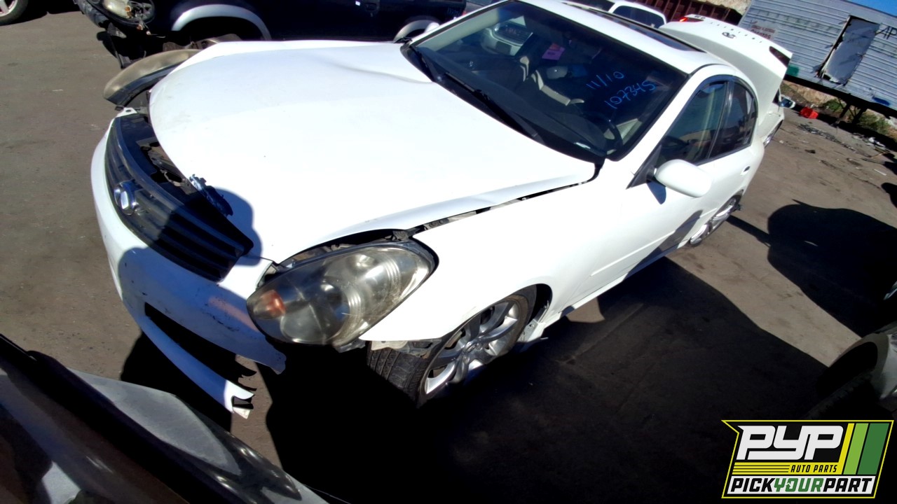 2006 INFINITI G35 available for parts