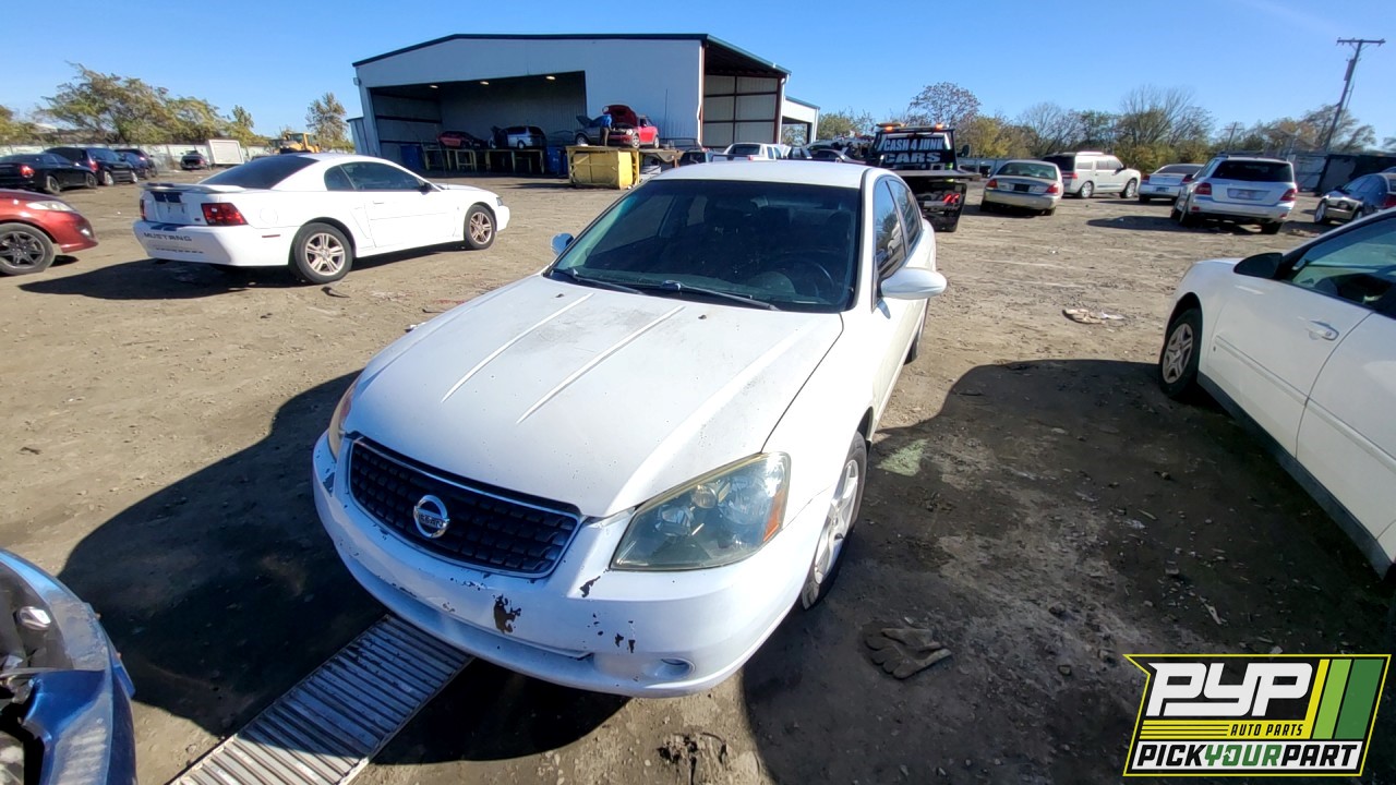 2006 NISSAN ALTIMA partes disponibles