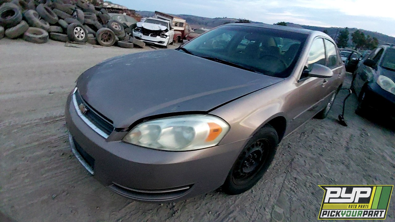 2006 CHEVROLET IMPALA partes disponibles