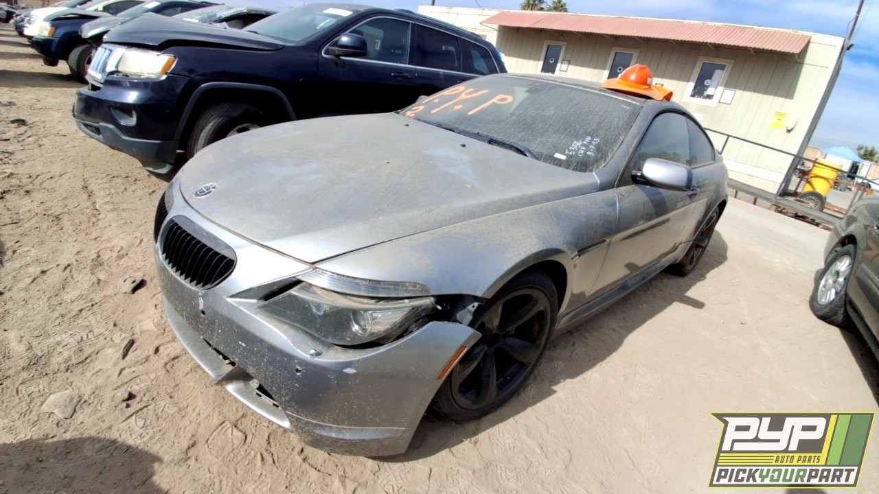 2009 BMW 650I partes disponibles