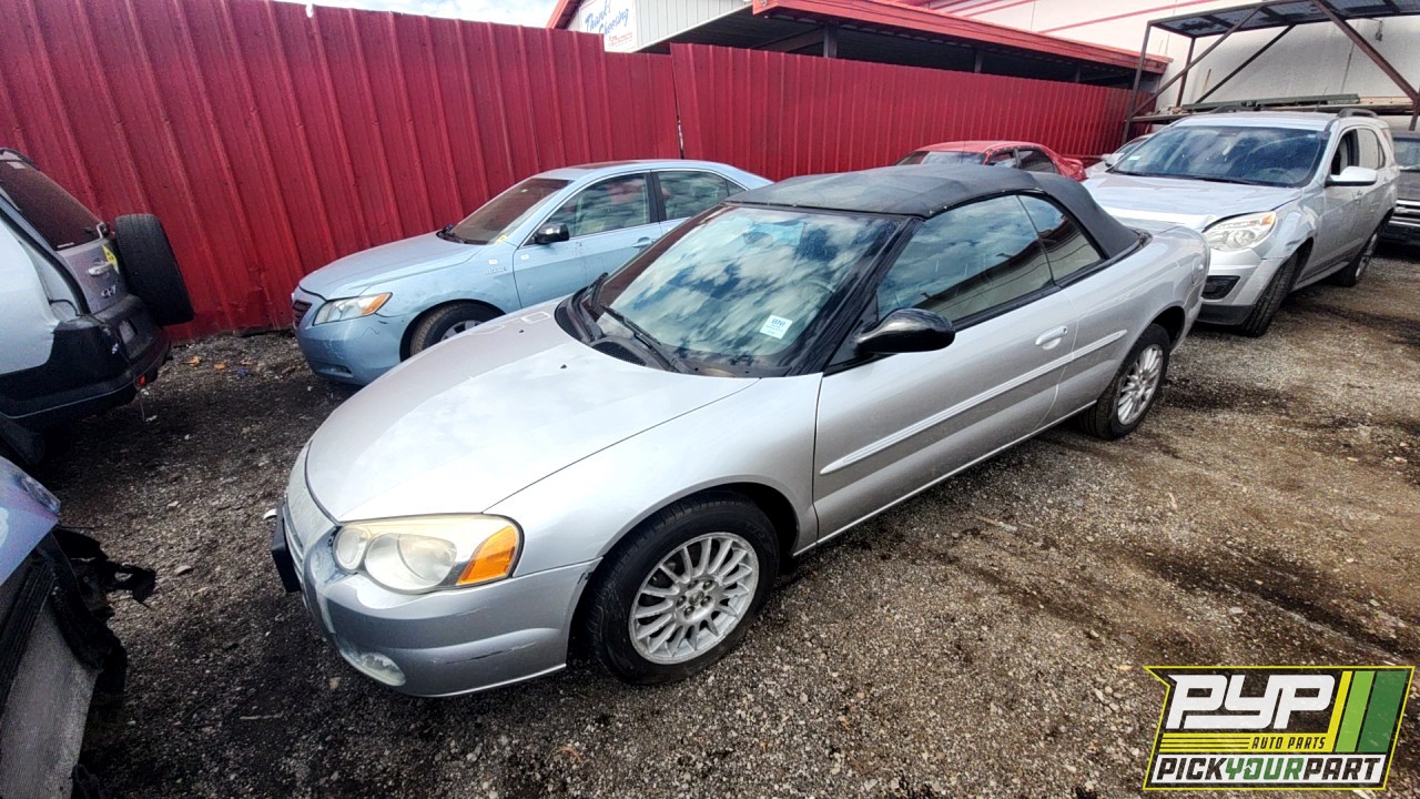 2004 CHRYSLER SEBRING available for parts