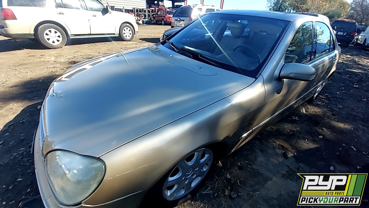 2000 MERCEDES-BENZ S430 available for parts