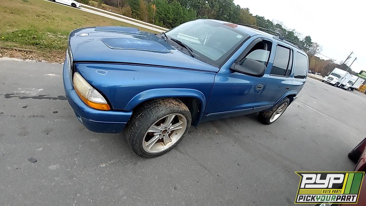 2003 DODGE DURANGO partes disponibles