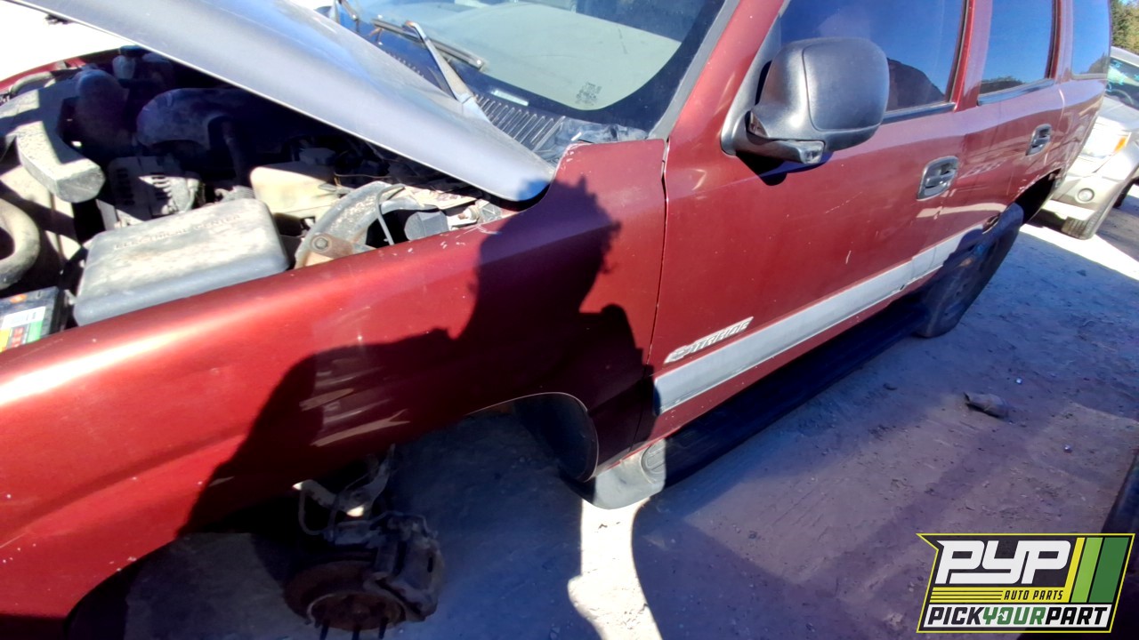 2002 CHEVROLET TAHOE partes disponibles