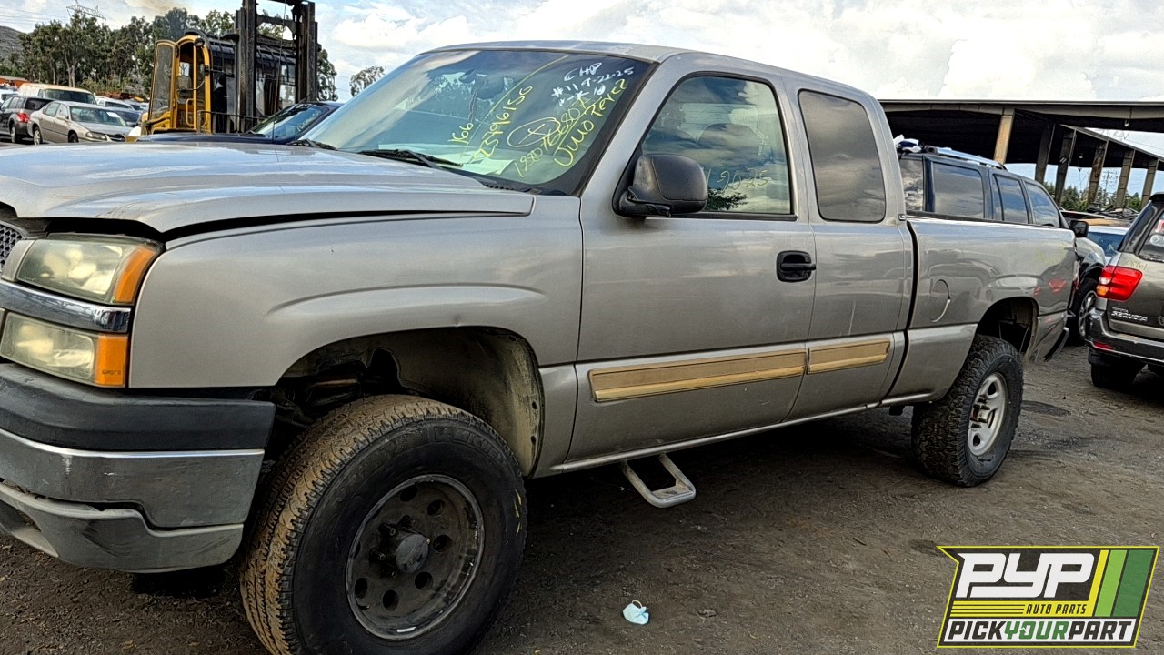 2003 CHEVROLET SILVERADO 1500 partes disponibles