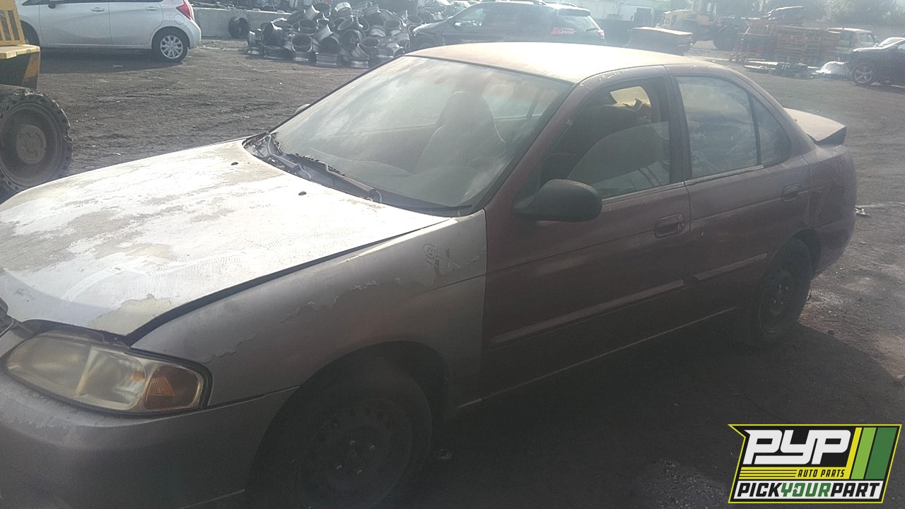2000 NISSAN SENTRA partes disponibles