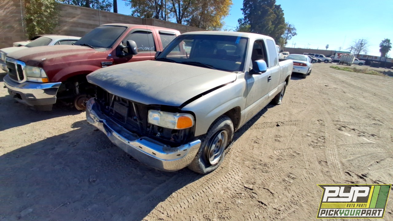 2001 GMC SIERRA 1500 partes disponibles