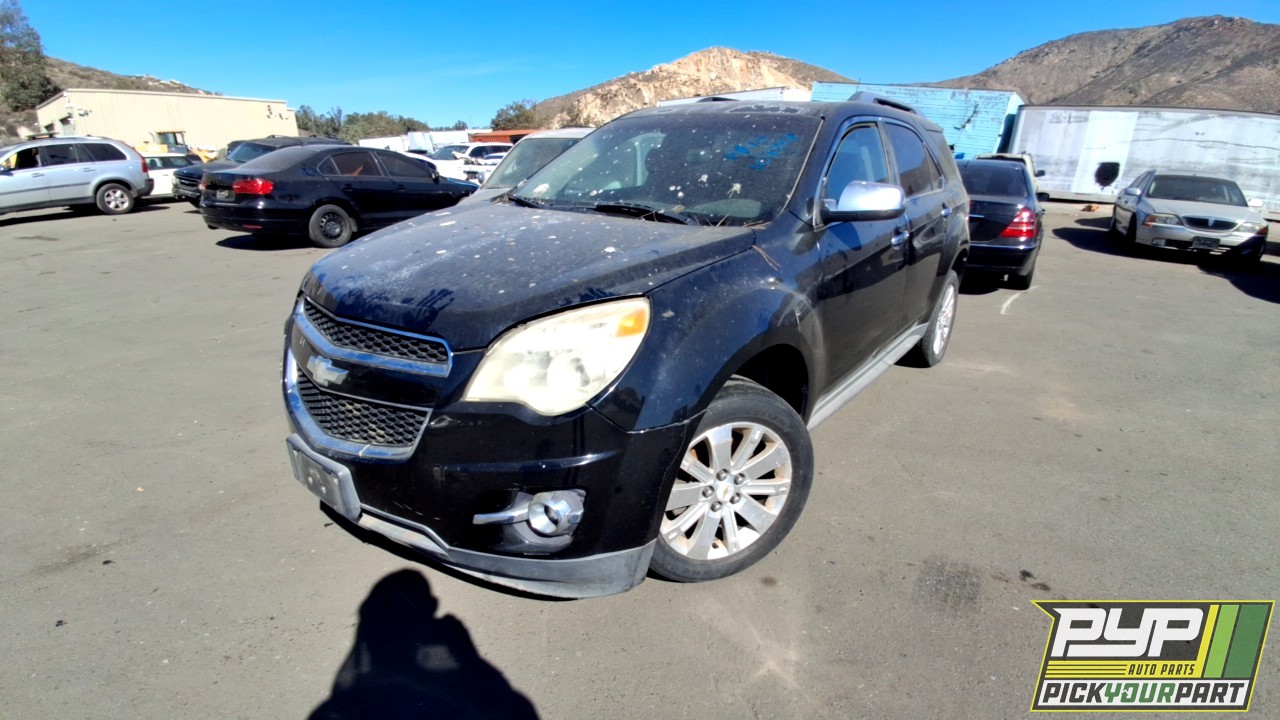 2010 CHEVROLET EQUINOX partes disponibles