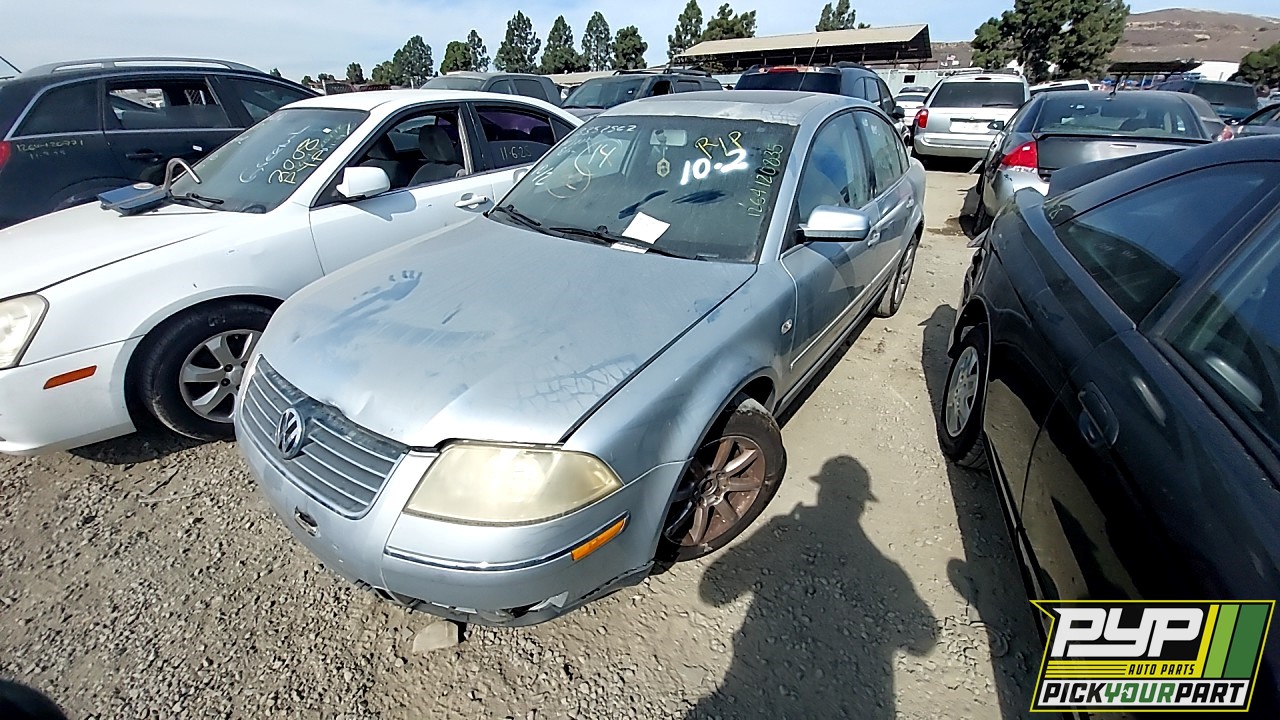 2004 VOLKSWAGEN PASSAT partes disponibles