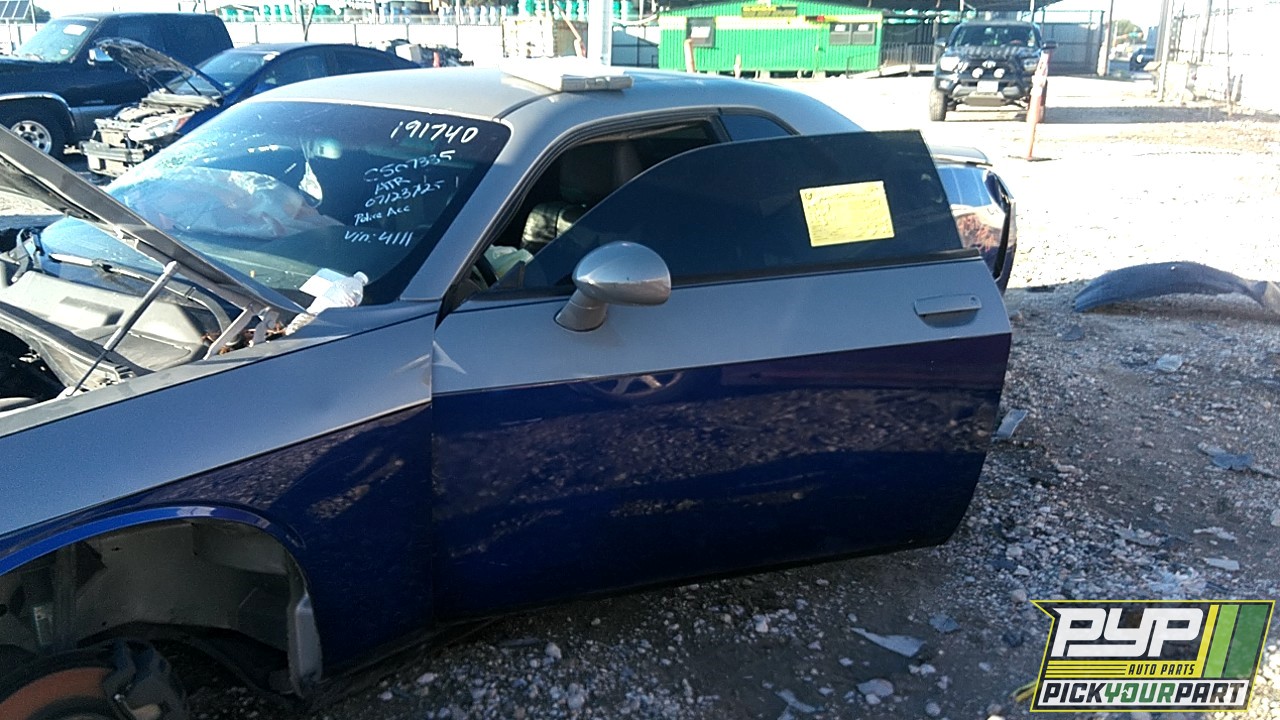 2012 DODGE CHALLENGER partes disponibles