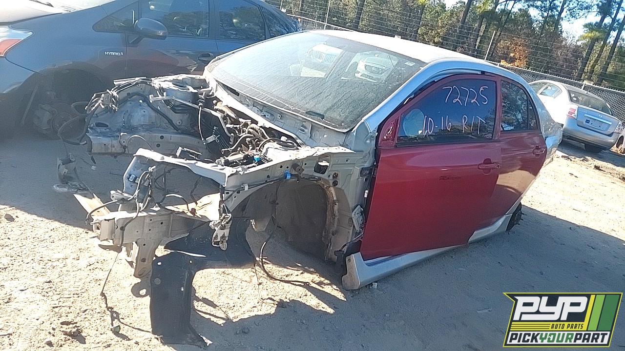 2010 TOYOTA COROLLA partes disponibles